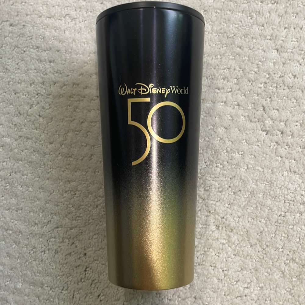 Starbucks Walt Disney World 50th Anniversary Stainless Steel Tumbler